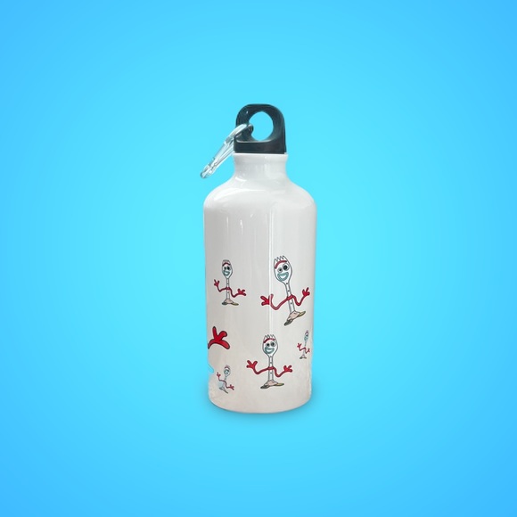 20oz. Kids water Bottle with lid - Picture 2 of 3